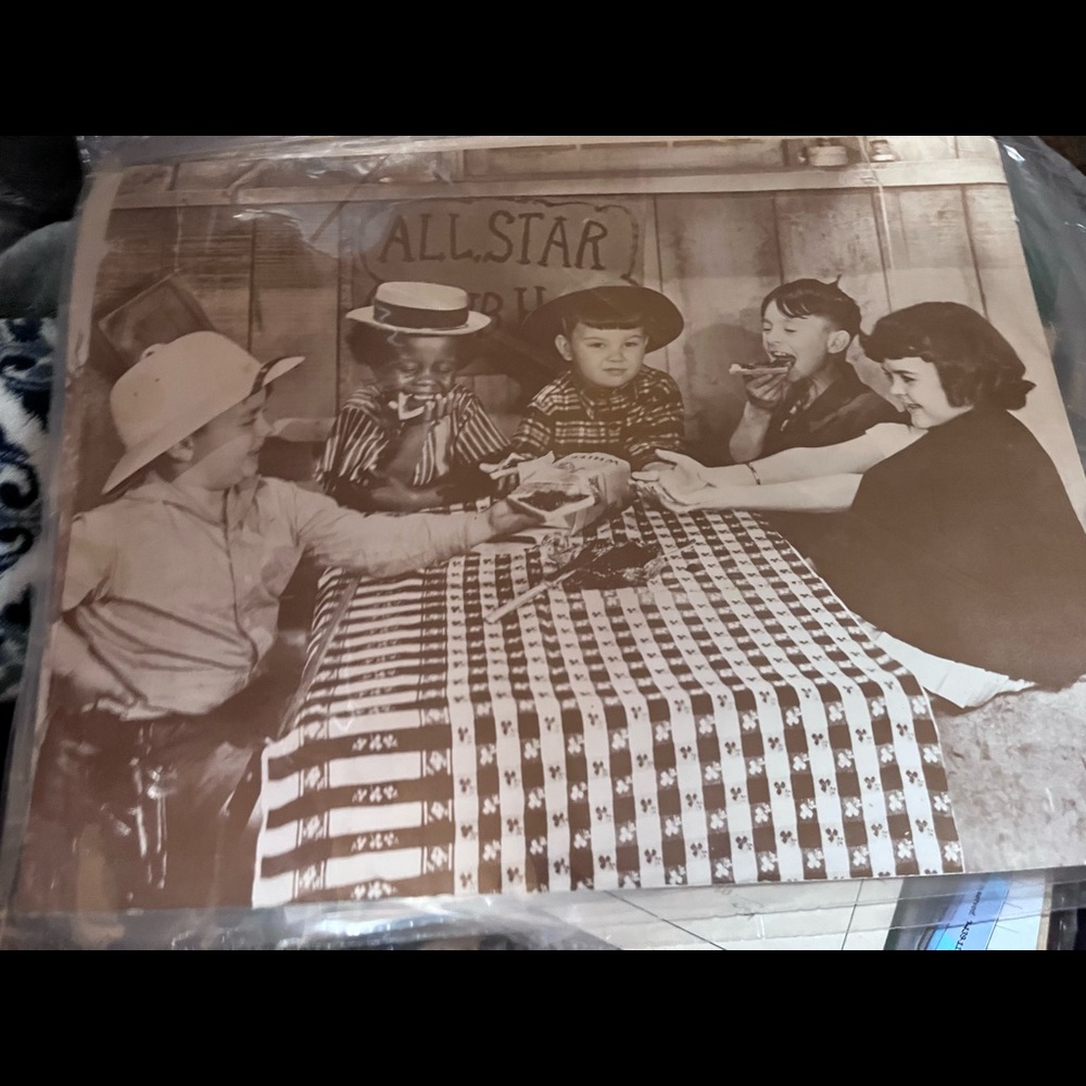 Vintage picture of little rascals